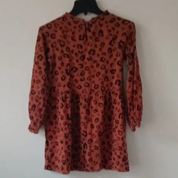 ART CLASS Orange Mock Neck Cuffed Sleeve Dress - Picture 2 of 4